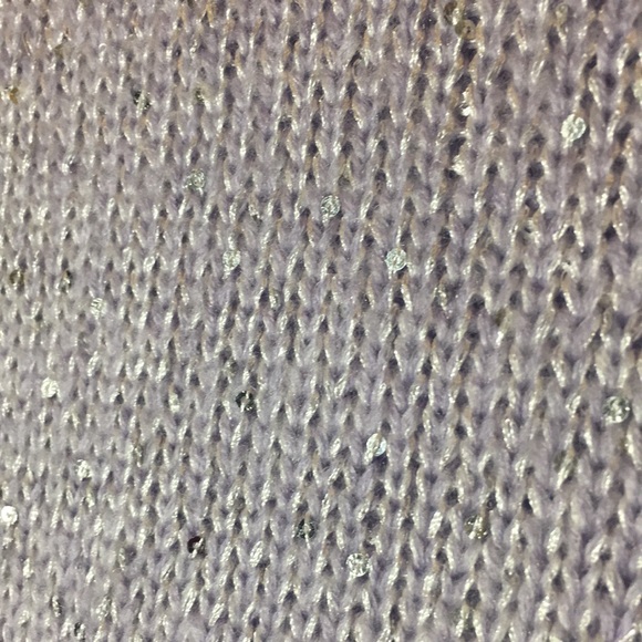 RUE 21 Wool Blend Holiday Ski Scoop Neck Machine Washable Sweater Tiny Sequins - Picture 11 of 15